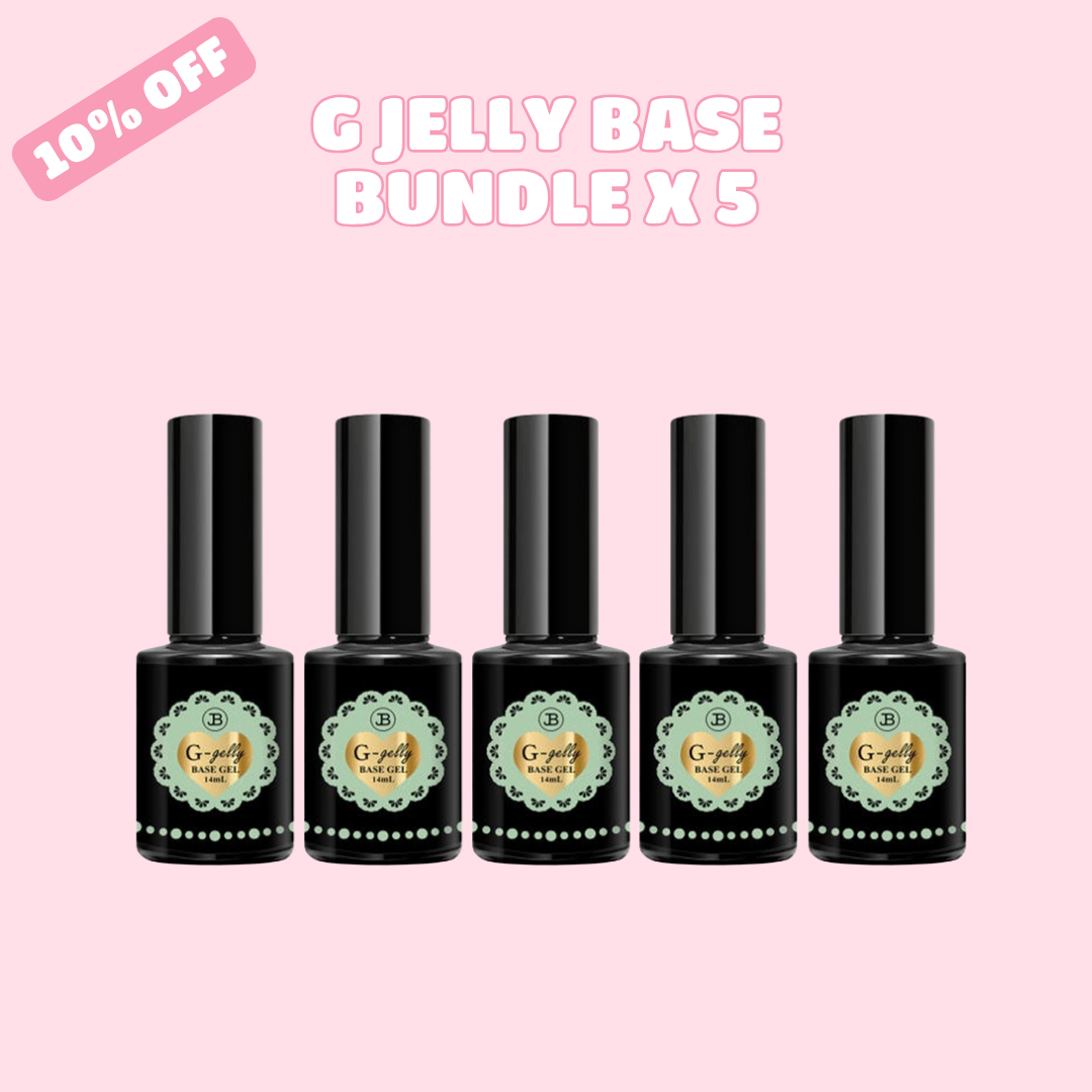 (Discount bundle) 5 x JIN.B GRACIA g-jelly base gel