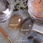 YOLOBITCH Nuance pigment mineral powder - Syrup black/Syrup brown