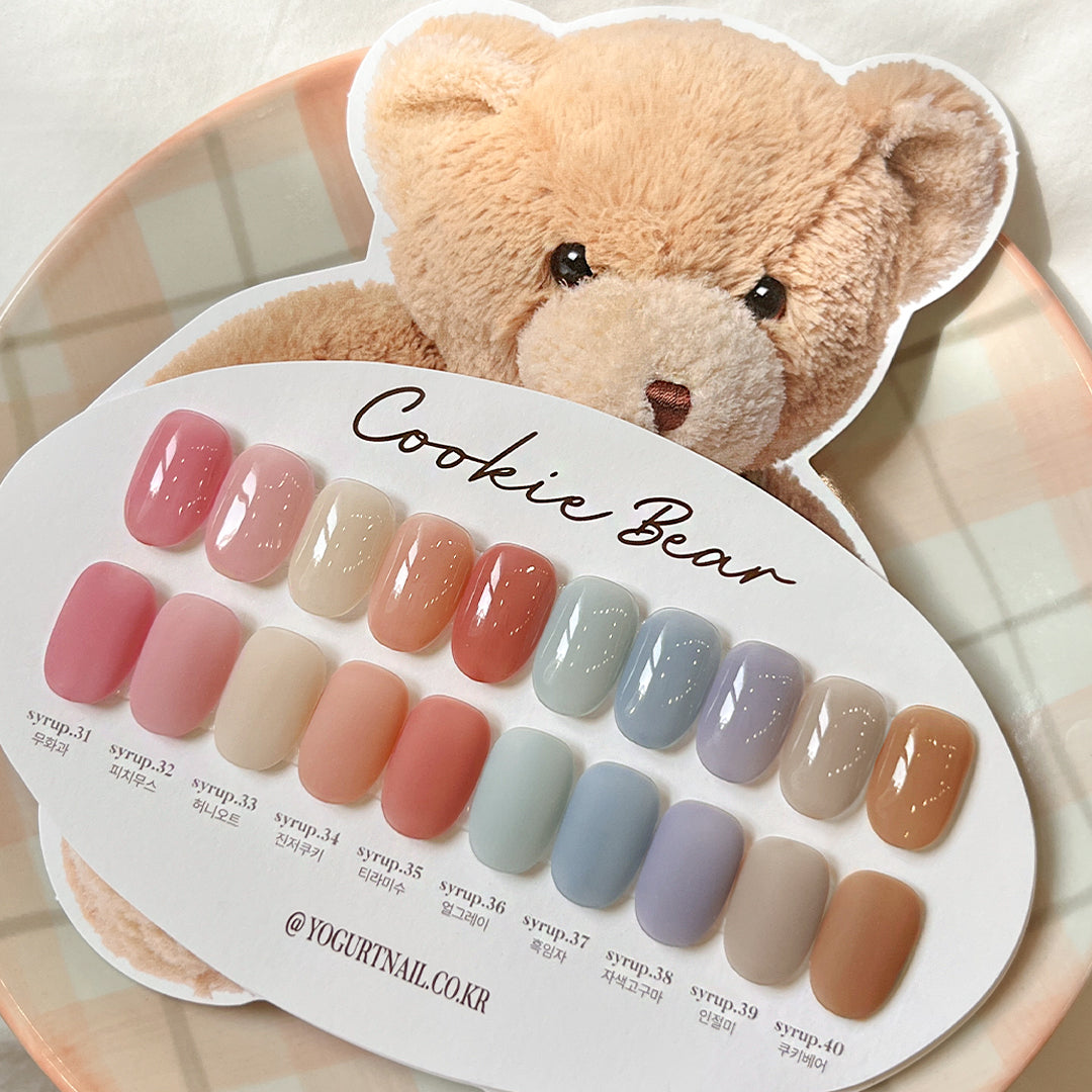 Yogurt Nail Cookie Bear – Luna Beauty Store Australia