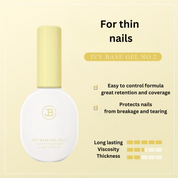 Jin.b Ivy Base gel series - 3 types