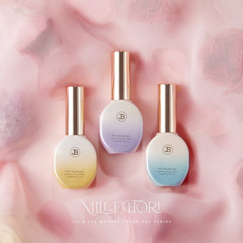 JIN.B Millefiori 6pc collection - magnetic cat eye gel