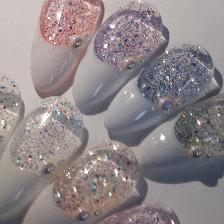 DIAMI Alluv Glitter gel SPARKLING 8pc collection - HEMA FREE