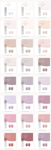 FAUVE 50 syrup colours full set