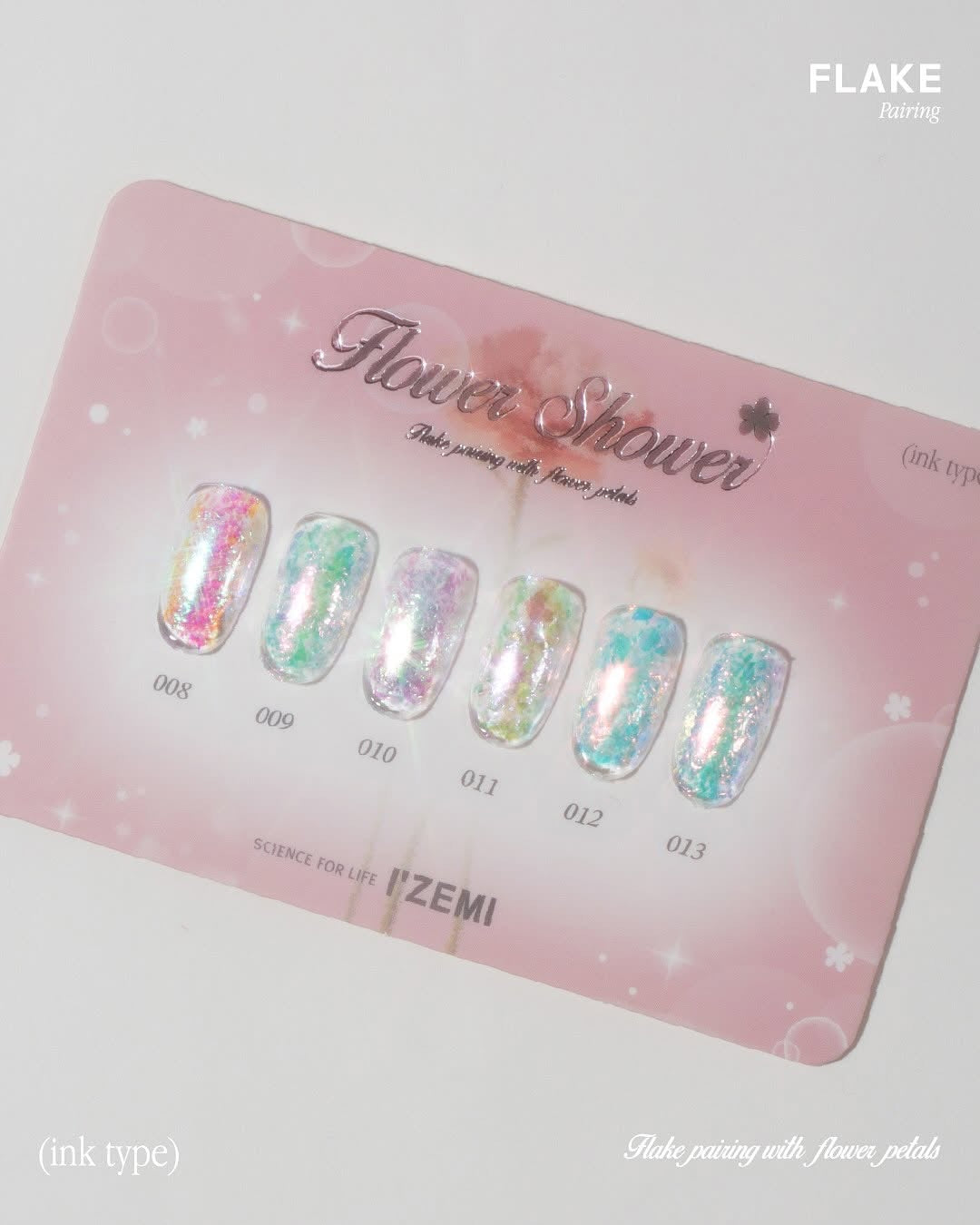 IZEMI Flake pairing - Flower shower 6pc collection
