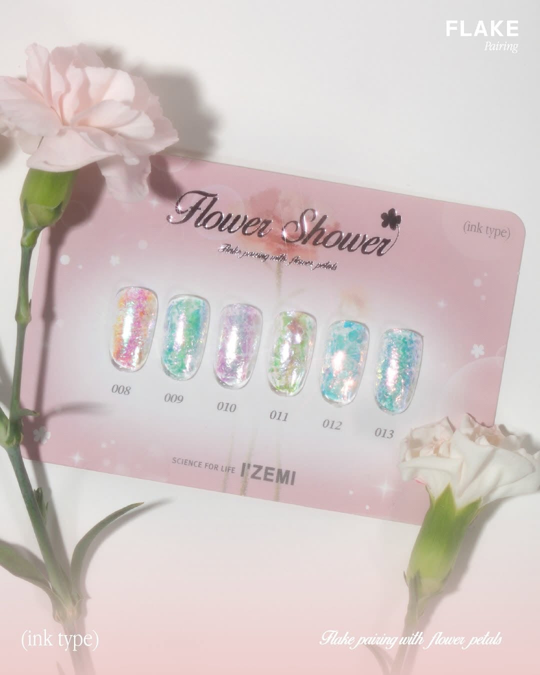 IZEMI Flake pairing - Flower shower 6pc collection