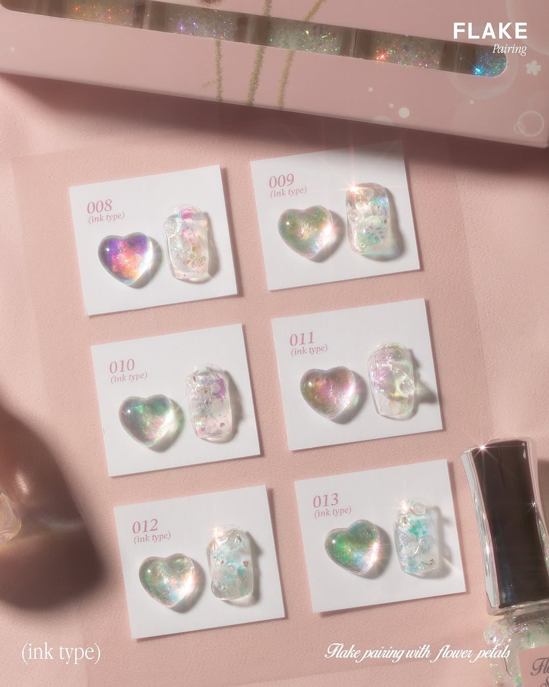 IZEMI Flake pairing - Flower shower 6pc collection