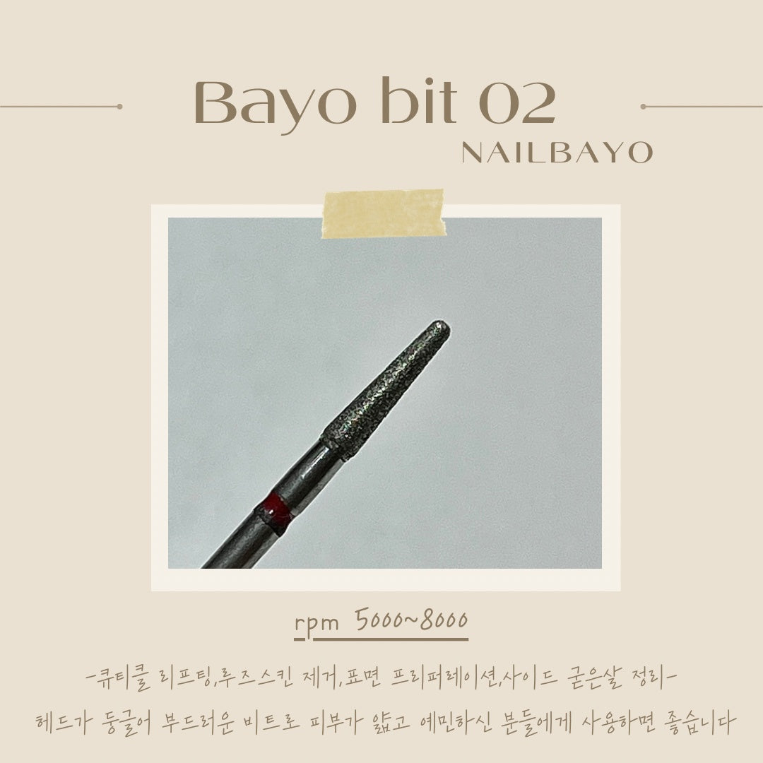 NAILBAYO - Doi drill bits | 6 types