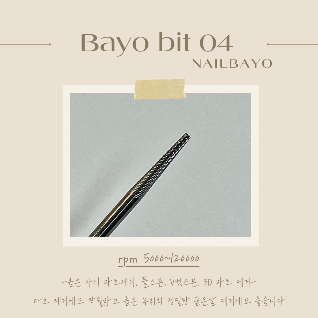 NAILBAYO - Doi drill bits | 6 types