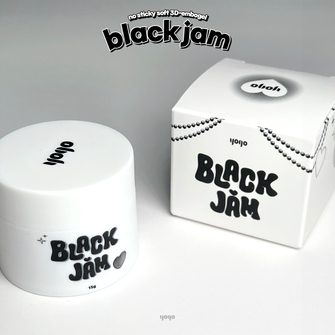 YOGO MAYO KK Gel - Black Jam (3D clay gel)