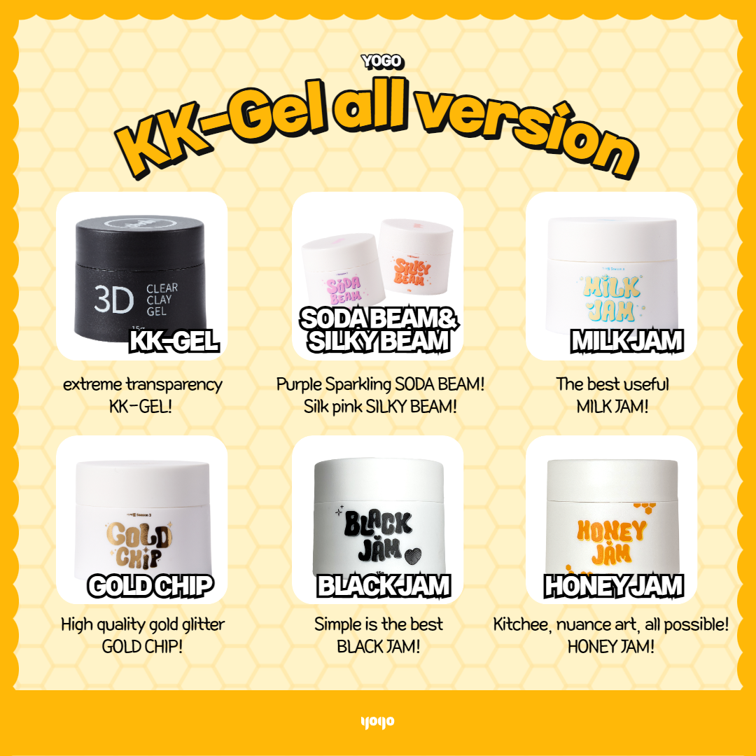 YOGO MAYO KK Gel - Honey Jam (3D clay gel)