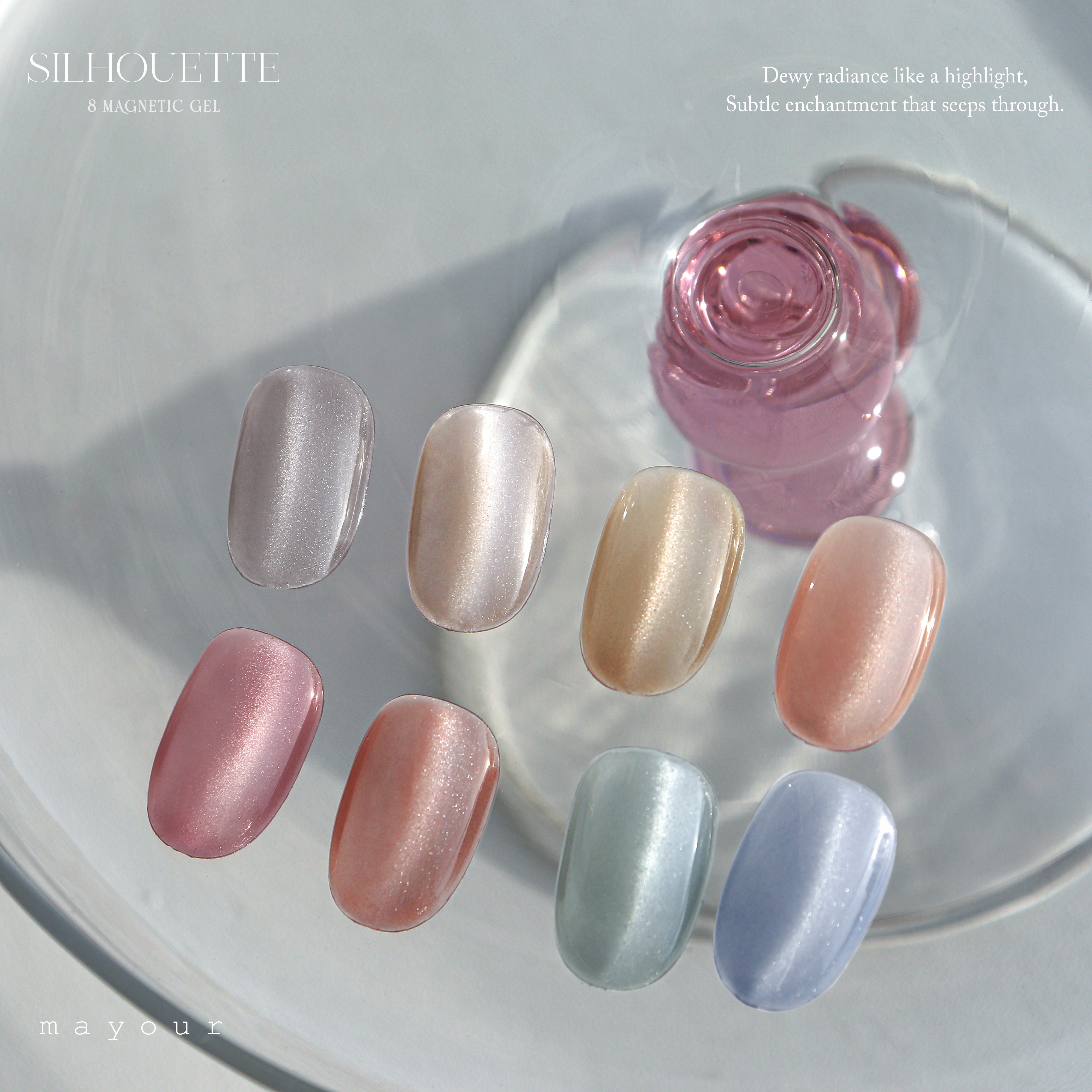 MAYOUR Silhouette - Magnetic cat eye gel | individual/collection