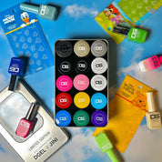 DGEL x JINI Summer Garden painting gel 15pc set