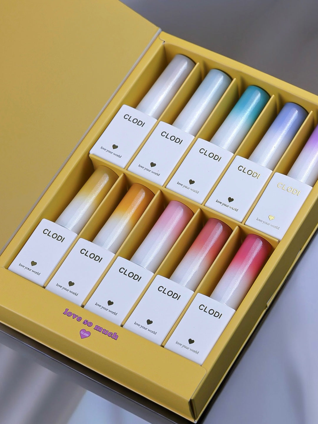 CLODI Love so much 10pc collection - reflective magnet gel