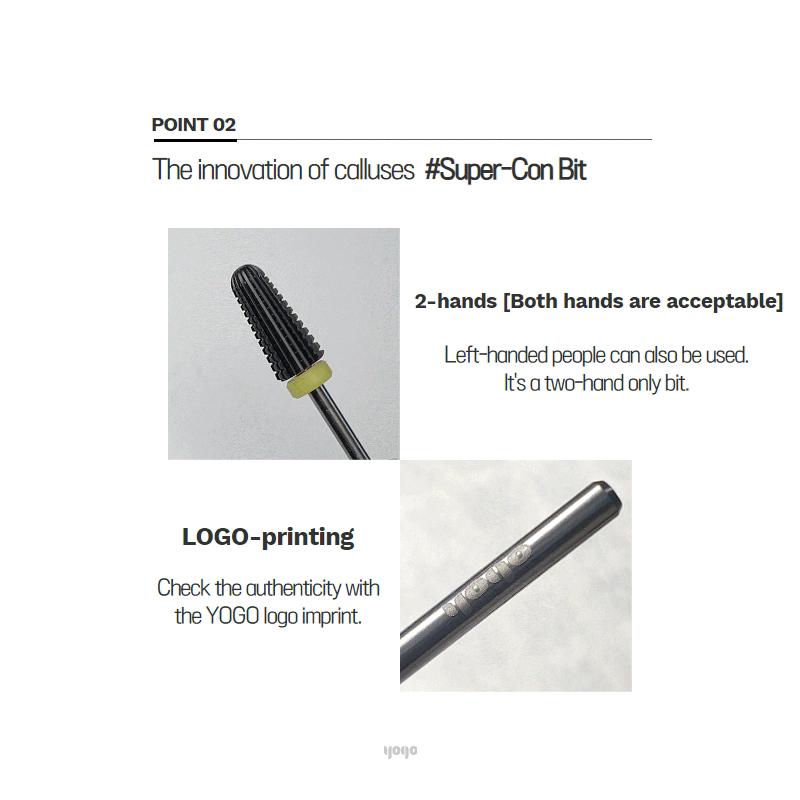 YOGO MAYO Mango drill bit pro - Super Cone removal bit