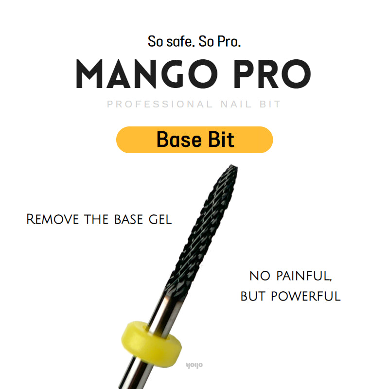 YOGO MAYO Mango drill bit pro - Base bit | base gel removal bit