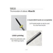 YOGO MAYO Mango drill bit pro - Base bit | base gel removal bit