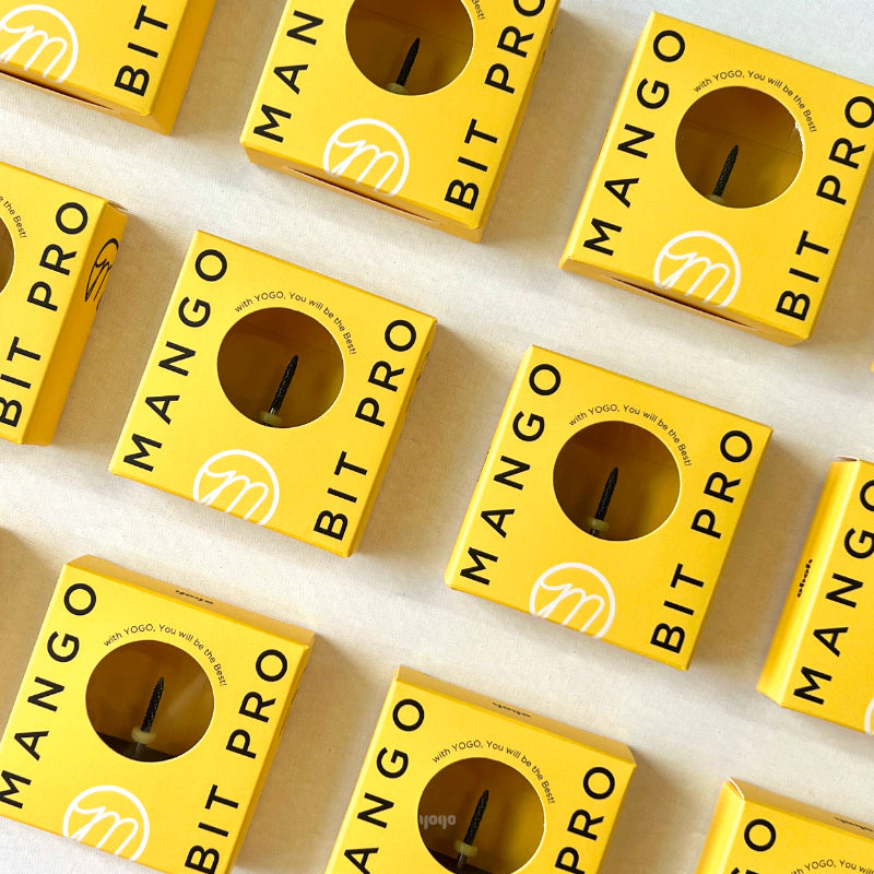 YOGO MAYO Mango drill bit pro - Base bit | base gel removal bit