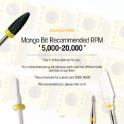 YOGO MAYO Mango drill bit pro - Soft Cone removal bit