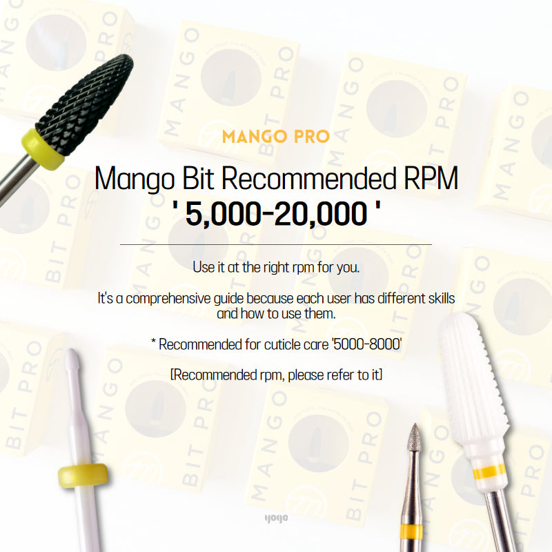 YOGO MAYO Mango drill bit pro - Soft Cone removal bit