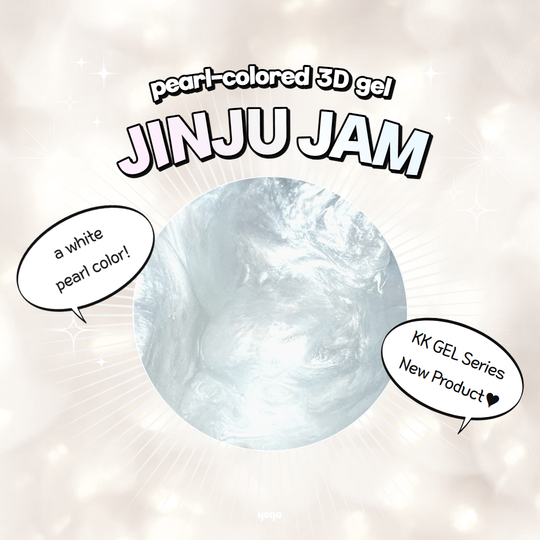 YOGO MAYO KK Gel - Jinju Jam (Pearl 3D clay gel)