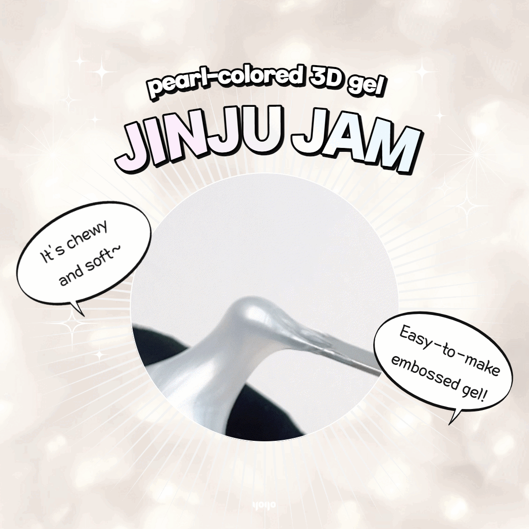 YOGO MAYO KK Gel - Jinju Jam (Pearl 3D clay gel)