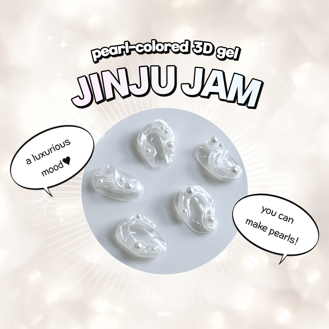 YOGO MAYO KK Gel - Jinju Jam (Pearl 3D clay gel)