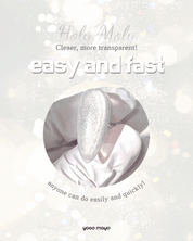 YOGO MAYO Holy moly Silver magnetic cat eye gel + FREE MAGNET | UPDATED VER.