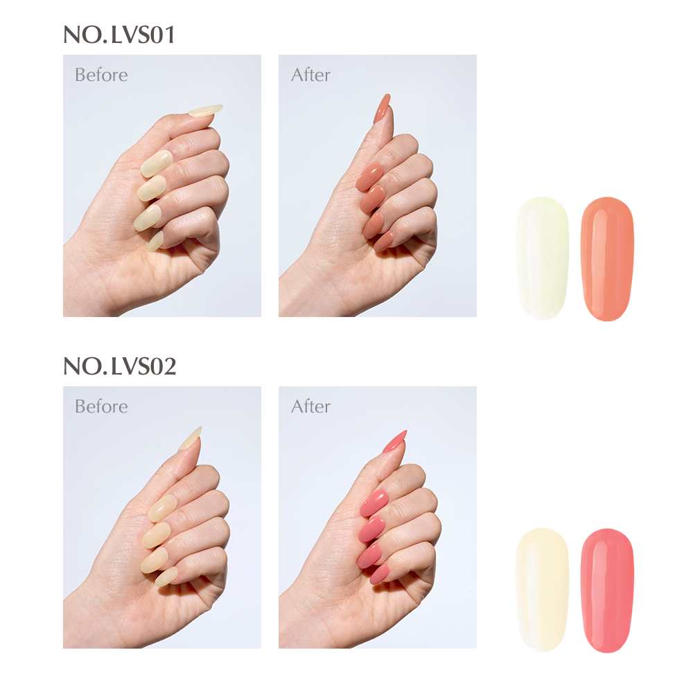 Leav Makeover UV (Colour changing) Collection 6pc set