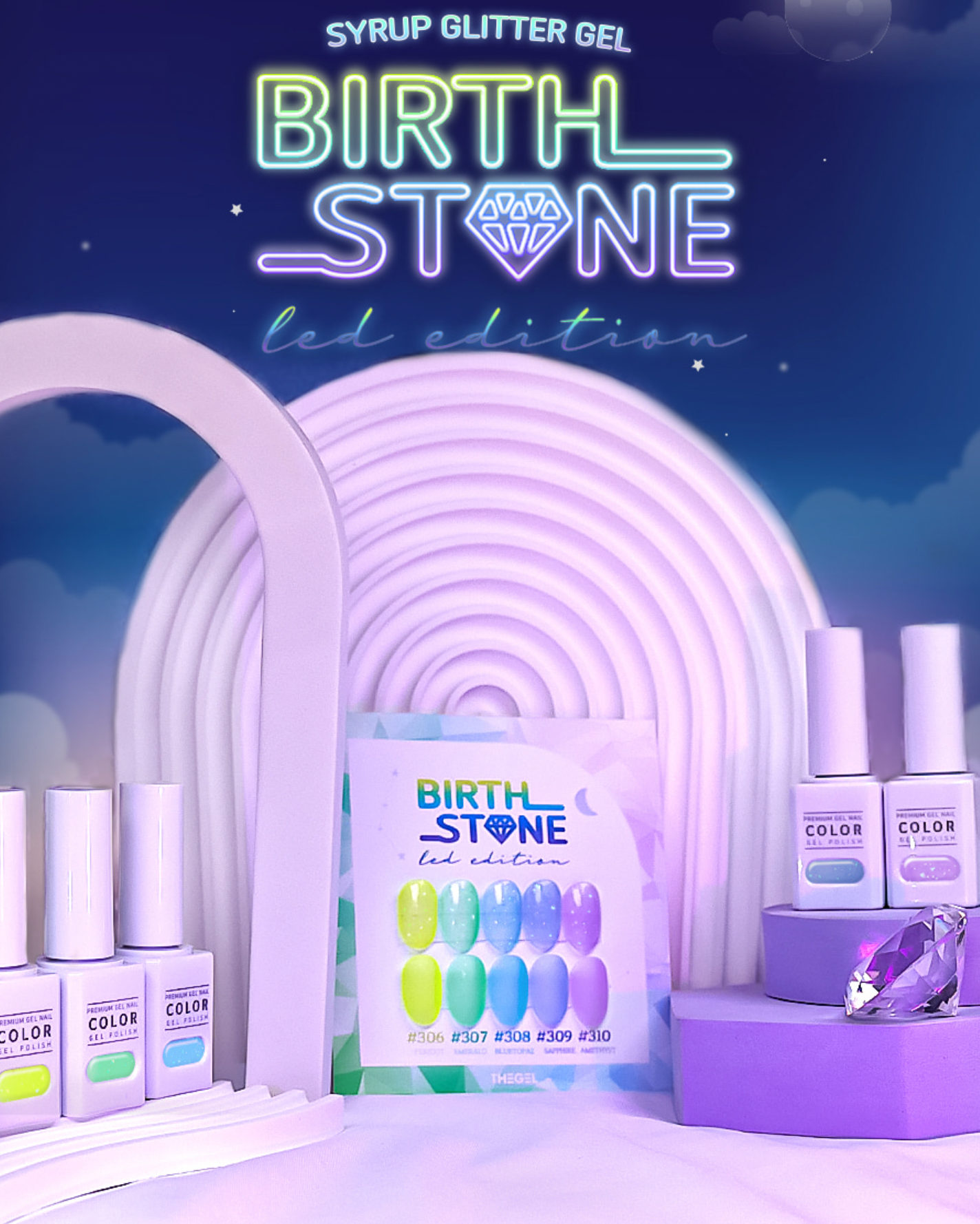 THE GEL Birthstone collection