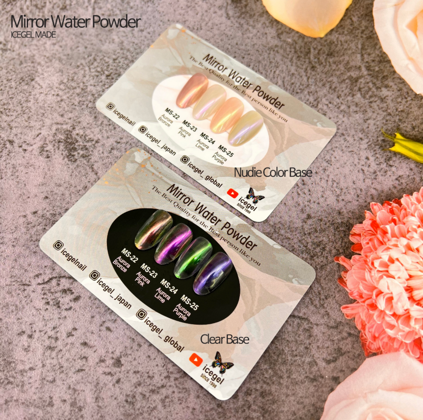 ICE GEL Mirror water powder - liquid chrome