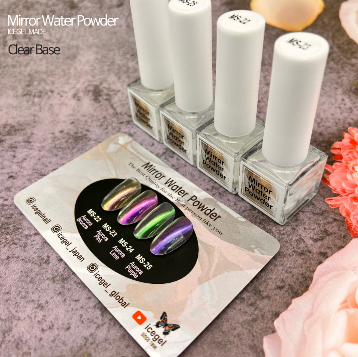 ICE GEL Mirror water powder - liquid chrome