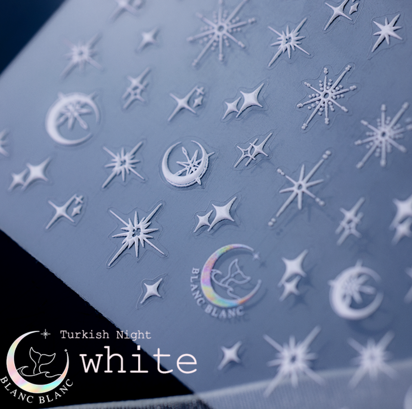 BLANC BLANC custom made Turkish night stickers - 3 colours