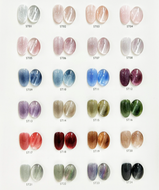 GENTLE PINK Hello star collection - magnetic cat eye gel