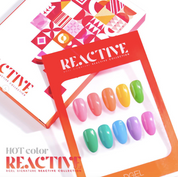 DGEL Signature REACTIVE 10pc collection - temperature colour change gel