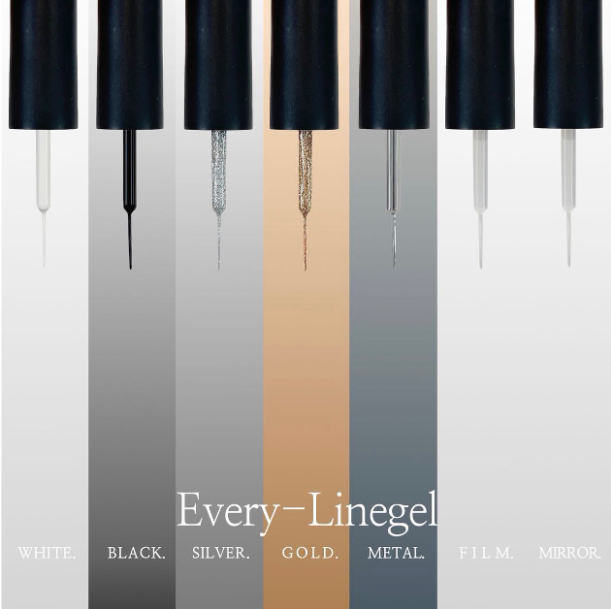 RIPOSO Every line gel 7pc collection - Art liner gel