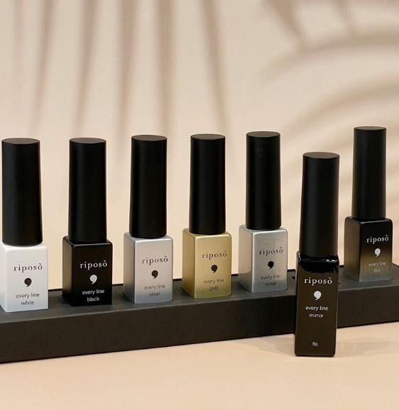 RIPOSO Every line gel 7pc collection - Art liner gel
