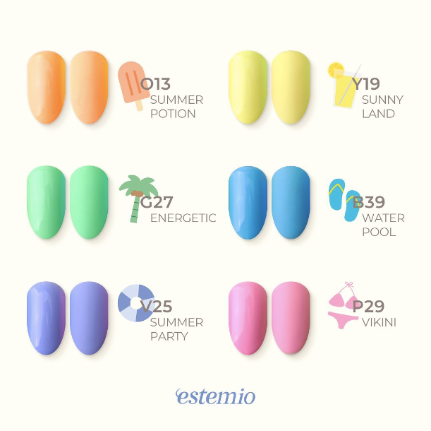 ESTEMIO Flavor 6pc collection