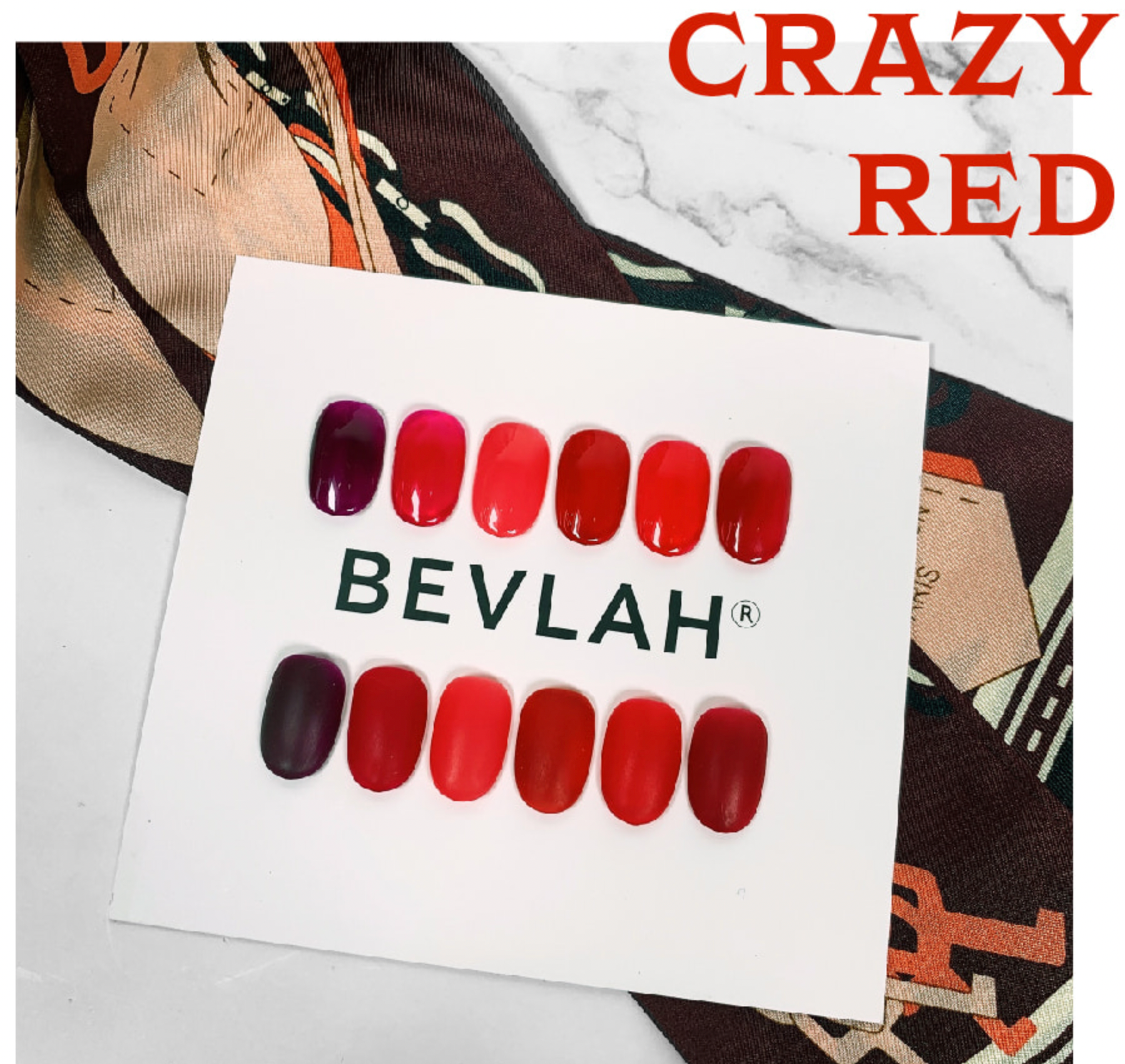 BEVLAH Crazy red collection (HEMA FREE)