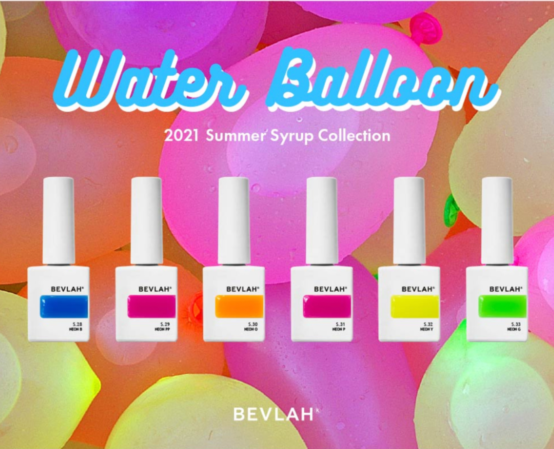 BEVLAH Water balloon collection (HEMA FREE)