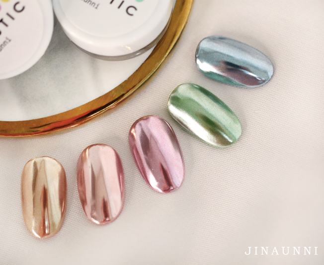 JINAUNNI Mystic chrome powder - 5 colours