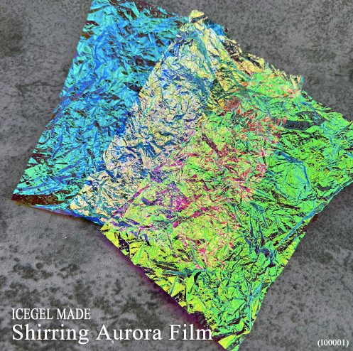 ICE GEL shirring aurora film - 3 colours