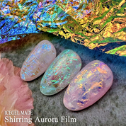 ICE GEL shirring aurora film - 3 colours