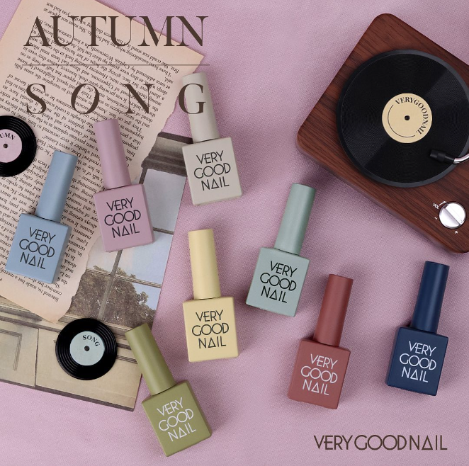 VERY GOOD NAIL Autumn Song 8pc collection