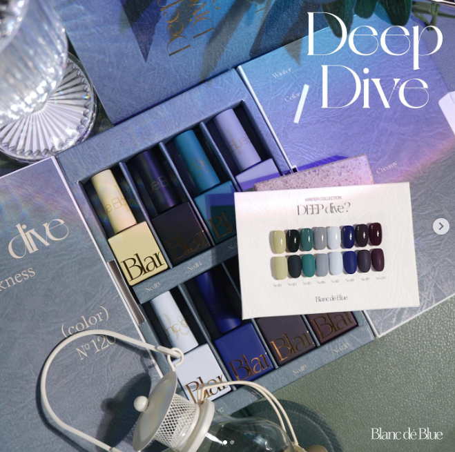 BLANC DE BLUE Deep dive 8pc collection