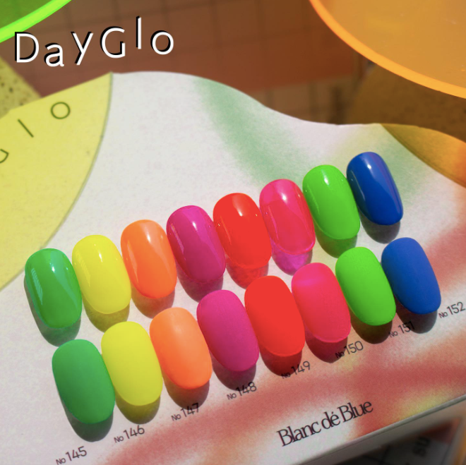 BLANC DE BLUE Day glo 8pc collection