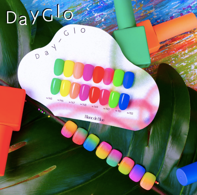 BLANC DE BLUE Day glo 8pc collection