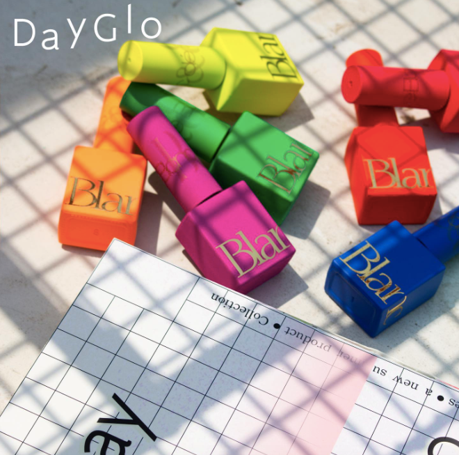 BLANC DE BLUE Day glo 8pc collection