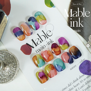 BLANC DE BLUE Marble ink 6pc collection