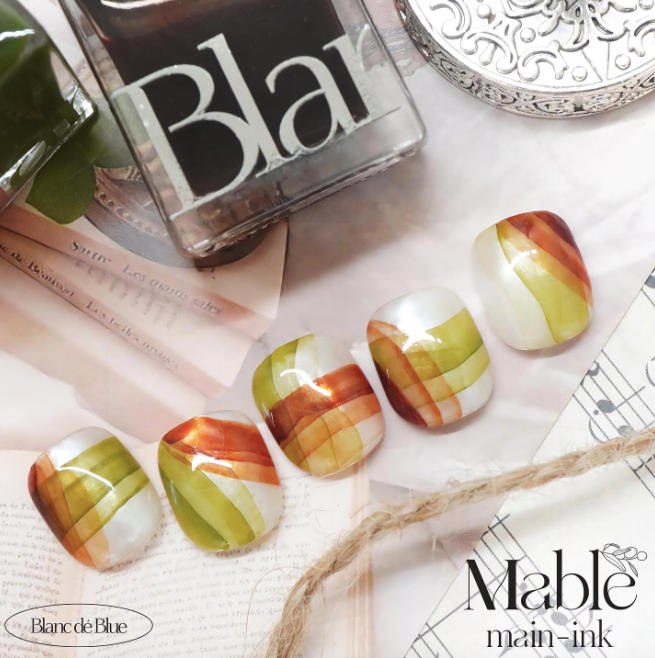 BLANC DE BLUE Mable ink 6pc collection