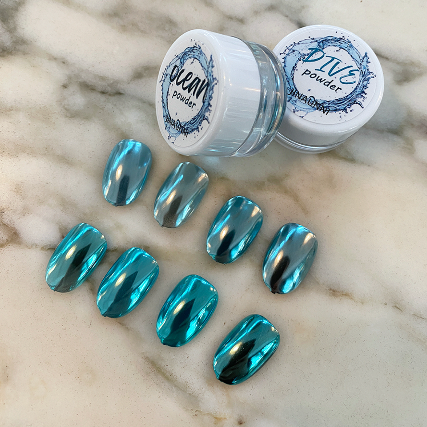 JINAUNNI Ocean Dive chrome powder - 2 colours